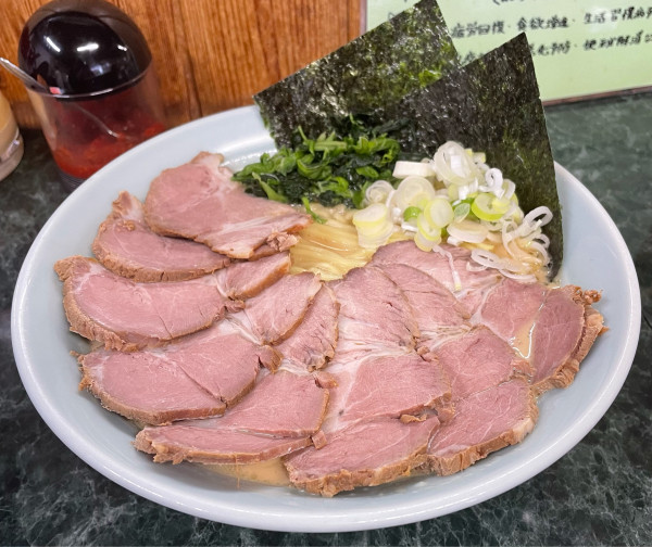 「チャーシューメン」@横浜寺田家ラーメン 北柏店の写真