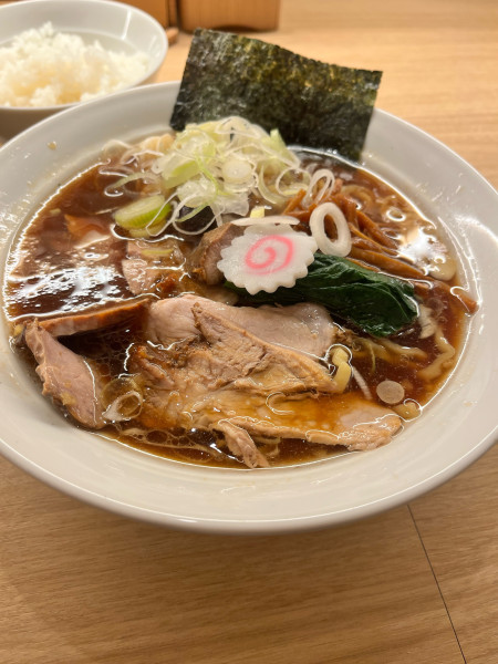 「醤油ラーメン」@長岡食堂 東京ラーメン横丁店の写真