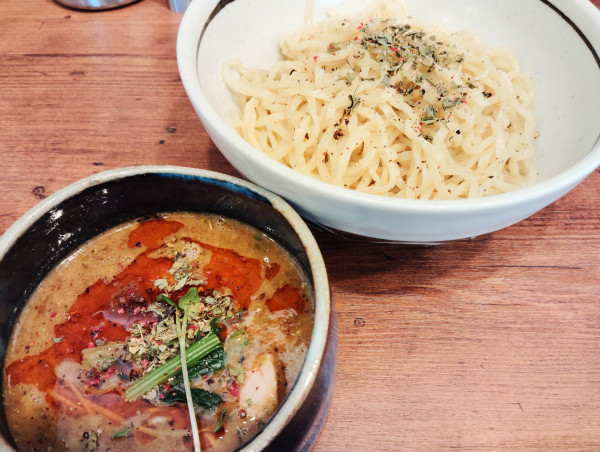 「ラー油スパイスつけ麺」@ハレとケの写真