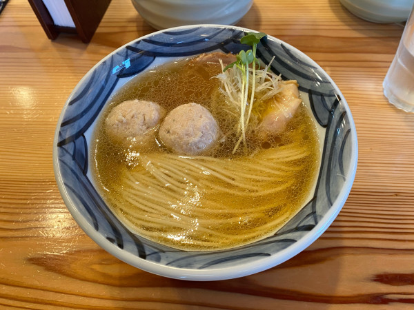 「塩蕎麦　つくね」@塩そば時空の写真