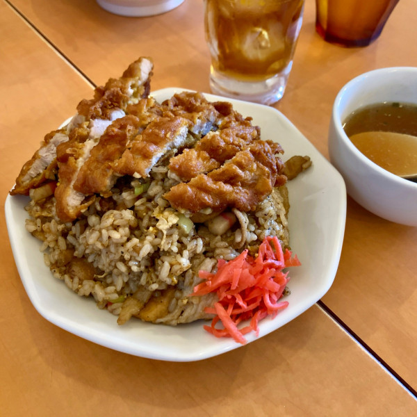「排骨焼めし￥1,000」@極濃湯麺 フタツメ 貝沢店の写真