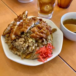 排骨焼めし￥1,000