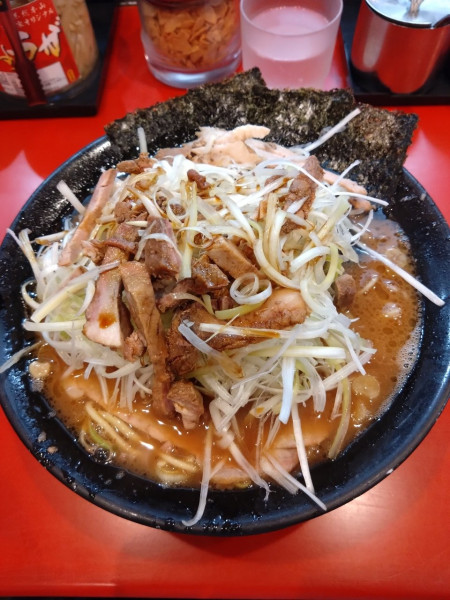 「中盛ラーメン＋ネギチャーシュー」@環2家の写真