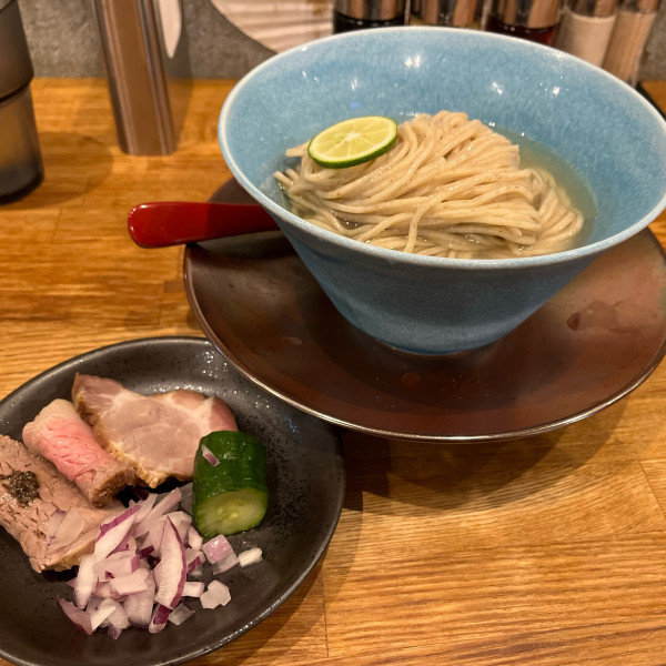 「【限定】海鮮冷やし和牛そば」@麺処 青野の写真