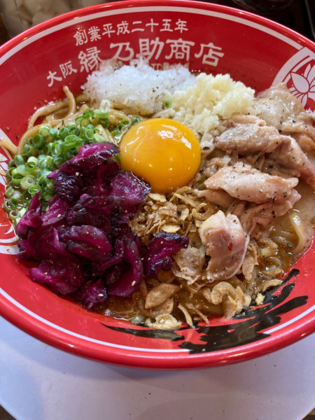 「スパイシー汁なしホット麺¥1,050」@縁乃助商店の写真