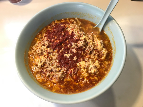 「タンタンメン大辛麺大盛り硬め 1,000円」@中華タンタンメン本舗 きんけの写真