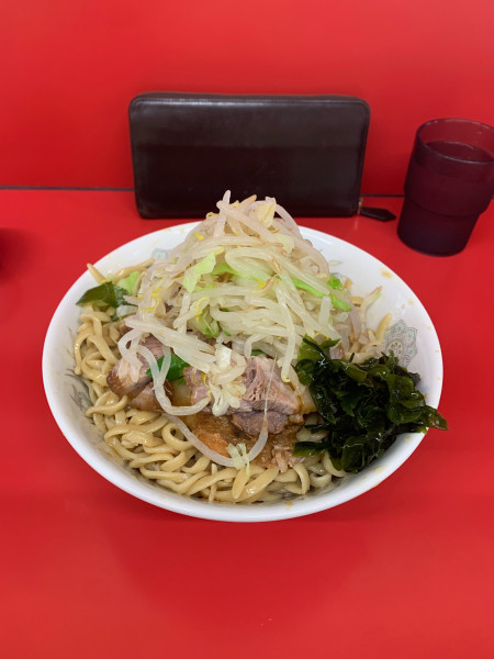 「冷やし中華　紅生姜、ニンニク無し」@ラーメン二郎 ひたちなか店の写真