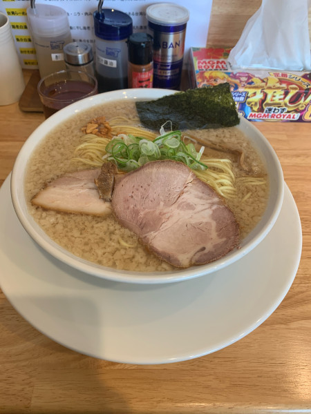 「背脂醤油　特盛1000円」@ふる川の写真