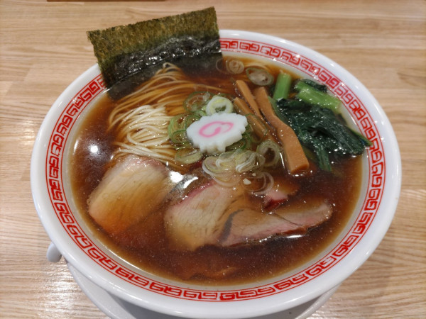 「中華そば+チャーシュー炊き込みご飯（小）」@麺や みかんの写真