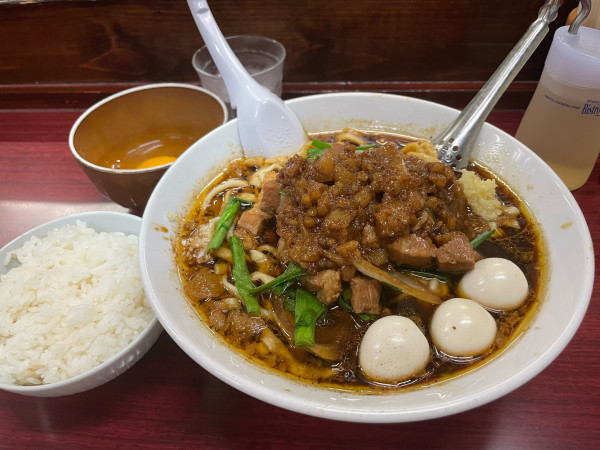 「スタ満セット + まさお」@元祖スタミナ満点らーめん すず鬼の写真