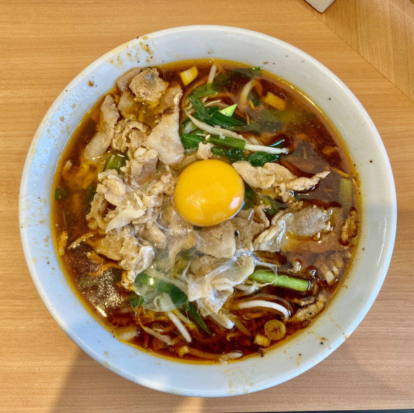 「肉ニラスタミナ麺」@YOKOHAMA中華そば かみ山の写真