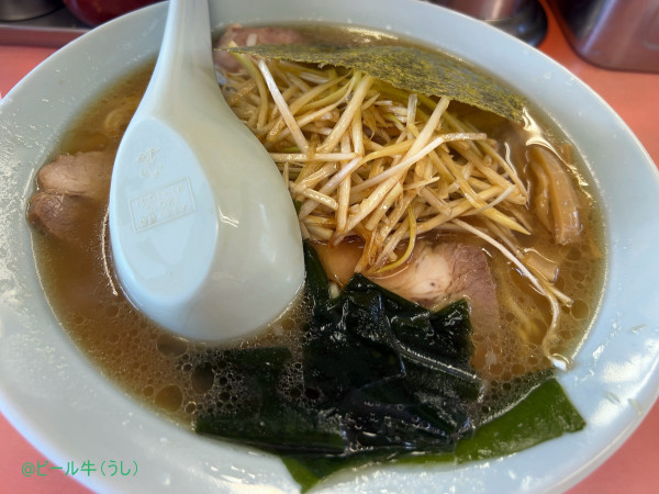 「ねぎチャーシューメン並(1050円)」@ラーメンショップ 坂戸店の写真