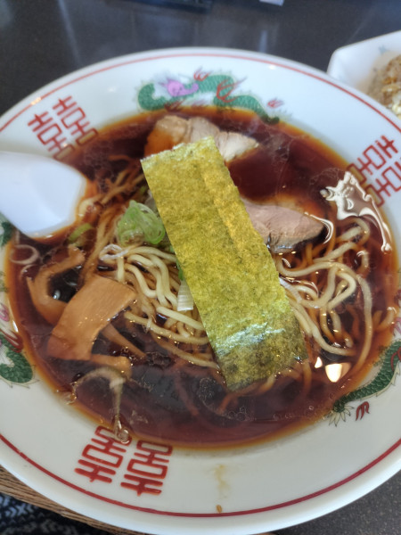 「Aセットの醤油ラーメン」@ラーメン本舗 まるみの写真