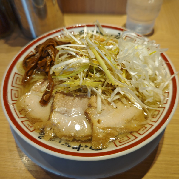 「冷やかけ中華そば【夏限定】＋追加ねぎ」@田中そば店 九段下店の写真