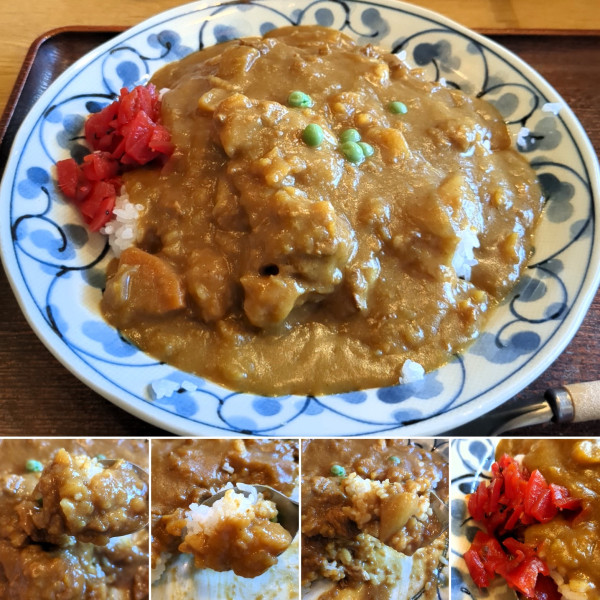 「カレーライス　900円」@蕎麦處 長寿庵の写真