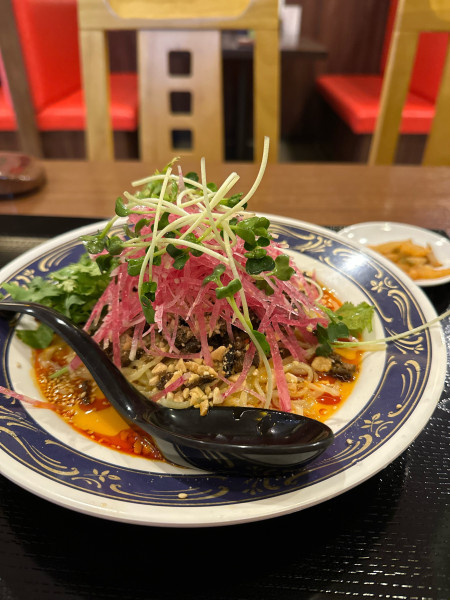 「冷やし担々麺」@本格四川料理 麻辣先生 木場店の写真