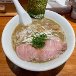 焼きあご煮干し塩らぁめん