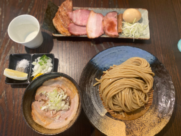 「汁並みつけ麺➕特製トッピング」@麺屋みつば＋クローバーの写真