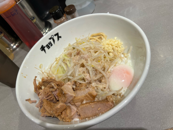 「まぜそば」@まぜそば 渋谷 チョップスの写真