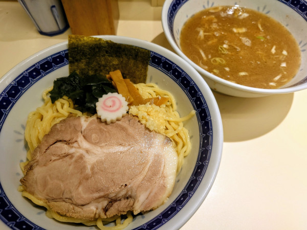 「つけ麺(半麺、1000円)」@自家製麺 二丁目ラーメンの写真