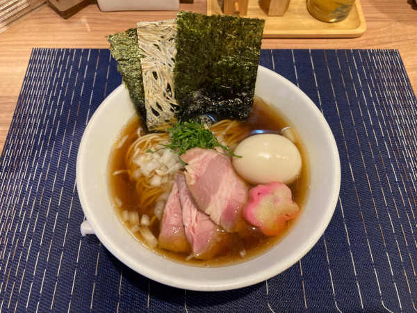 「特製煮干しソバ」@中華ソバ 篤々 TOKU-TOKUの写真