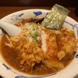 豚天らー麺
