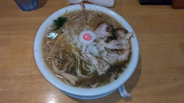 「味噌󠄀煮干しそば」@味噌中華そばムタヒロの写真