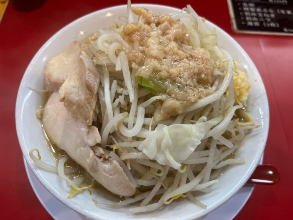 「ラーメン、麺固め、野菜少し増し」@自家製麺 酉の写真