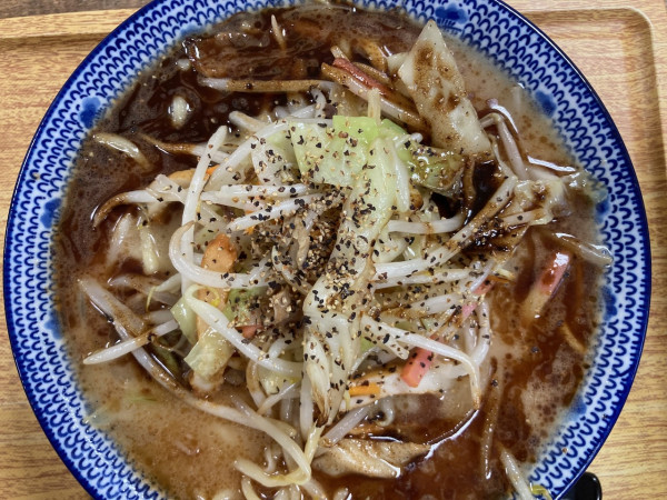 「黒ちゃんぽん」@じげもんちゃんぽん&FRIED JUNKIES 茨城ヒタチエ店の写真