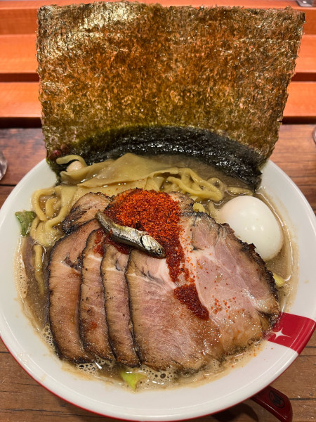 「特製すごい煮干ラーメン大盛り(1250円)」@ラーメン凪 大宮店の写真