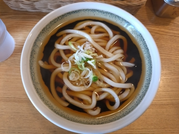 「かけうどん350円」@ハマコの写真
