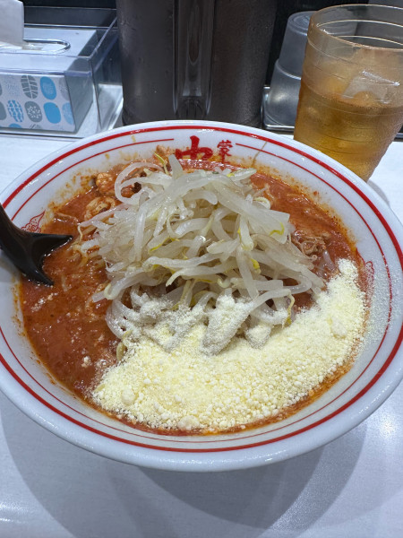 「限定40食　冷たい北極ラーメン+チーズ」@蒙古タンメン 中本 町田店の写真