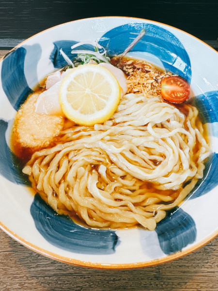 「煮干し昆布出汁冷やし麺」@らーめん楓の写真