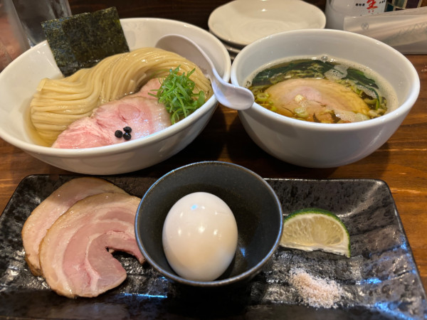 「特製塩つけ麺」@だれやめやの写真