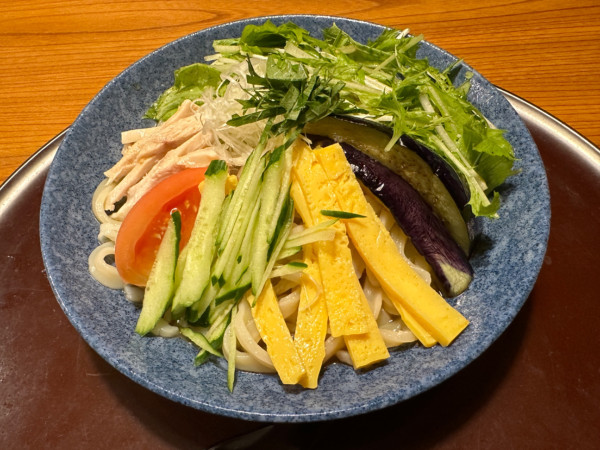 「涼風ゆず味噌うどん（並盛）988円」@いっちょう 前橋六供店の写真