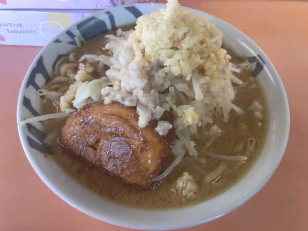 「ラーメン(ニンニク) 950円」@ブタキング 札幌環状店の写真