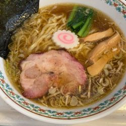 魚介醤油ラーメン➕麺固め900円