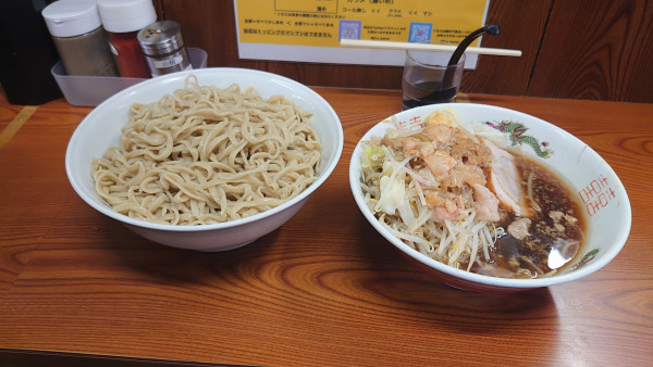 「つけ麺(大)超大盛」@ラーメン二郎 亀戸店の写真
