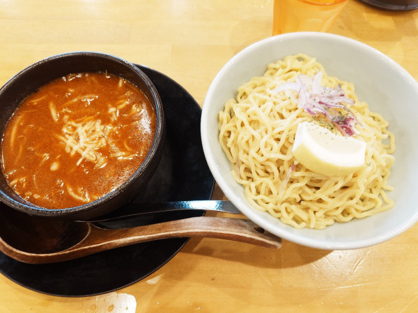 「トマトつけ麺」@味噌ラーメン専門店 日月堂 新座店の写真