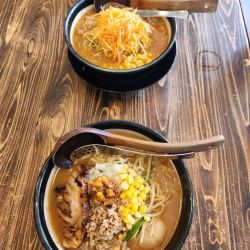 特味噌ラーメンと辛味噌ラーメン