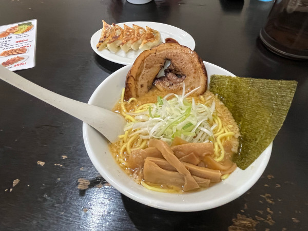 「こってり味噌930円大盛150円」@麺屋 はな道の写真