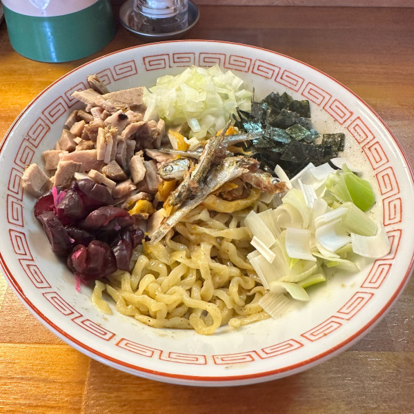 「煮干しまぜそば」@藤亭の写真