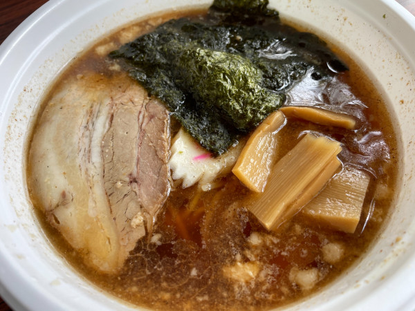 「鳥そば中華：850円」@とんちんかん移動ラーメンの写真