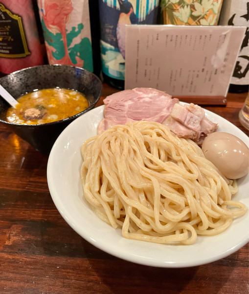 「特製つけ麺【TP】大盛」@串キングの写真