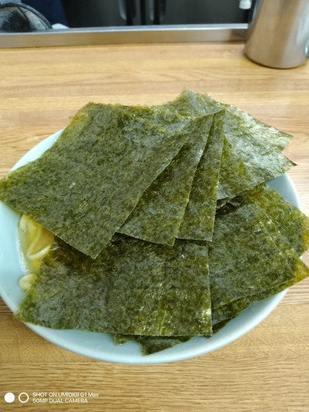 「ラーメン+海苔増し」@ラーメン ONOMICHIの写真