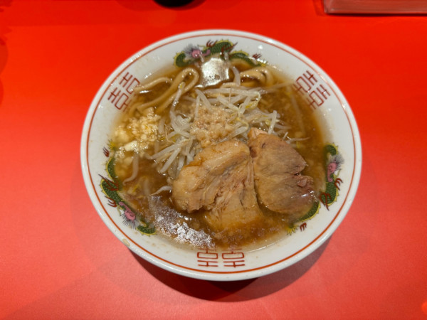 「ミニラーメン(125g)ニンニク.野菜.アブラ少なめ900円」@BUTAKIN 御茶ノ水店の写真