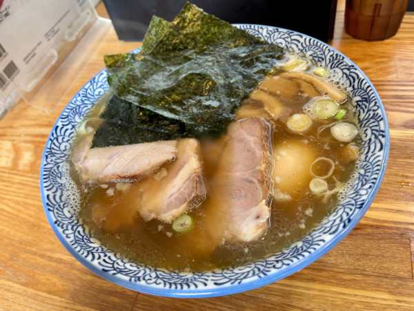 「特製中華そば」@中華そば専門 とんちぼの写真