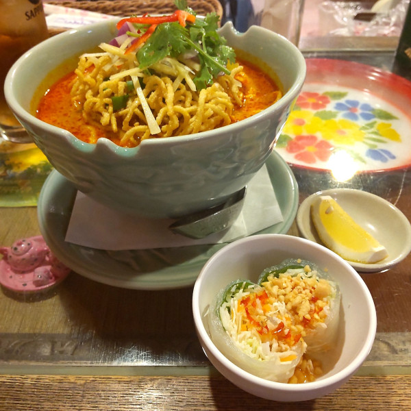 「カオソイ（￥1,300）」@クルン・サイアム 自由が丘店の写真