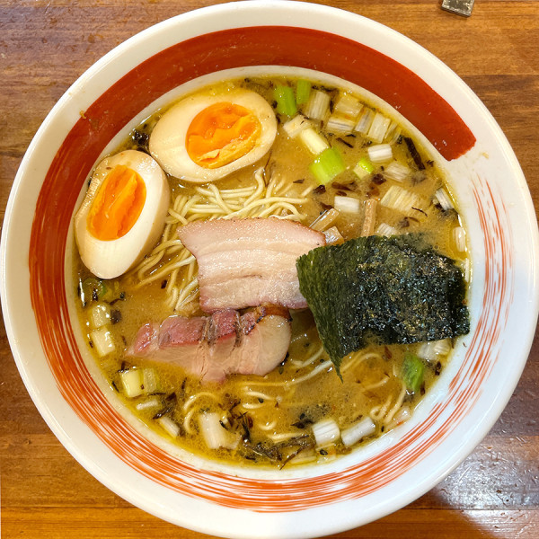 「味玉味噌そば」@麺屋 悠の写真