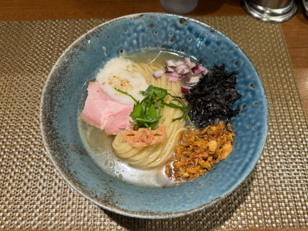 「【限定】ニボコン（煮干し昆布水冷麺） 塩」@麺処 はら田の写真